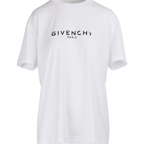 white givenchy t shirt women& 39|Givenchy paris t shirt sale.